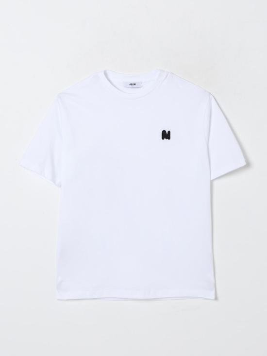 25SS [키즈] 엠에스지엠 티셔츠 S5MSJUTH290 001 White