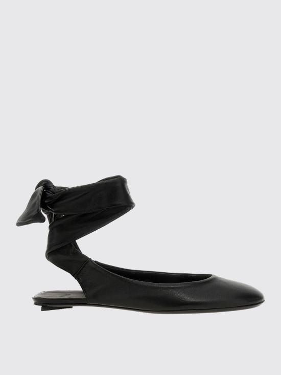 25SS 디 아티코 플랫 슈즈 242WSH00793LBT001A 100 Black