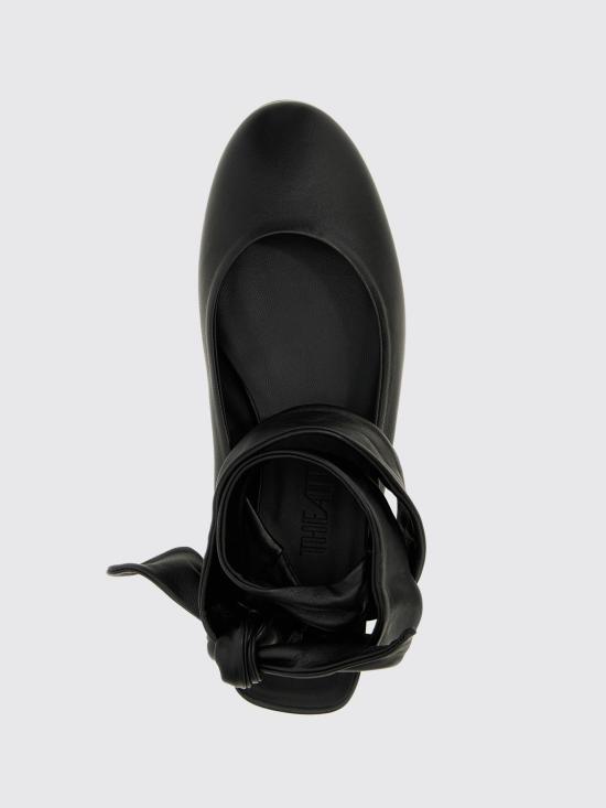 25SS 디 아티코 플랫 슈즈 242WSH00793LBT001A 100 Black - THE ATTICO