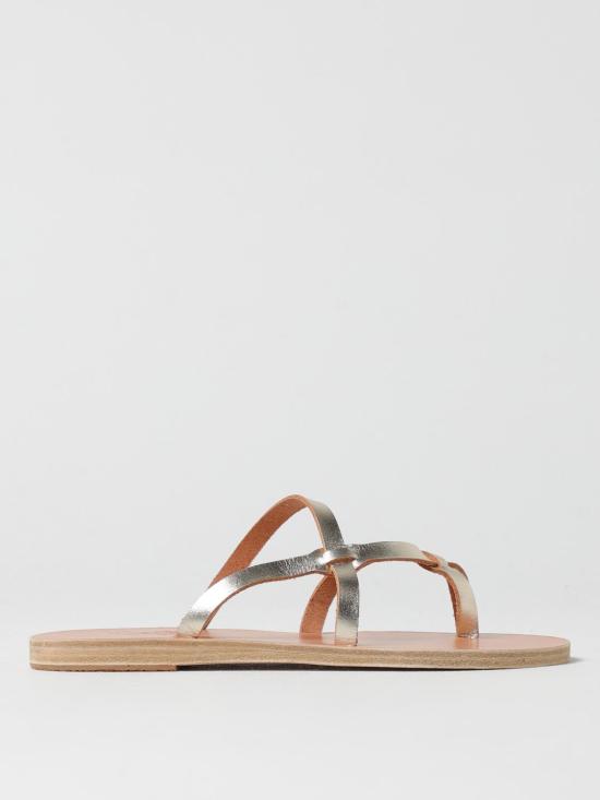 25SS 에이션트 그릭 뮬/슬리퍼 123341051 PLATINUM Gold