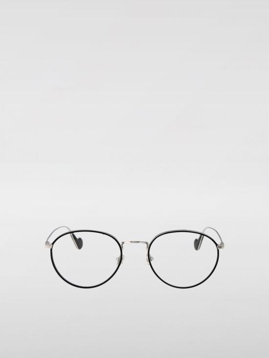 25FW 몽클레어 라운드 프레임 안경 ML5110 016 Black