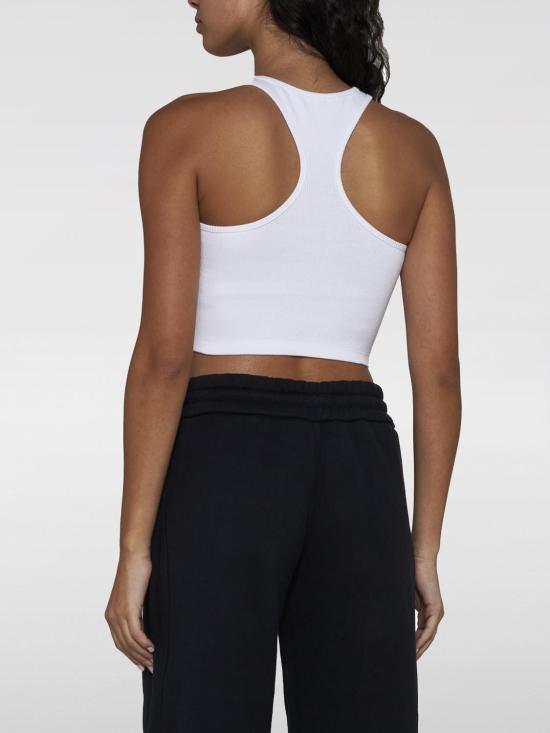 25FW 오프화이트 민소매 티셔츠 OWAD086C99JER0020110 White - OFF WHITE