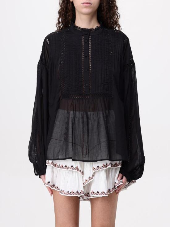 25SS 이자벨마랑에뚜왈 탑 HT0565FAC1J15E 01BK Black