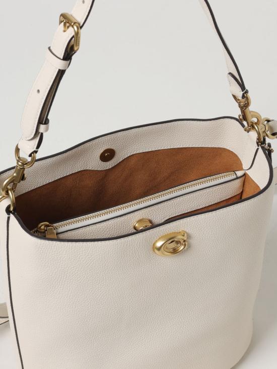 25SS 코치 숄더백 CW624 B4HA White 1 - COACH