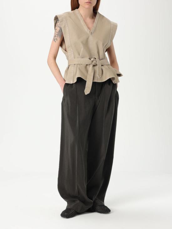 25SS 르메르 팬츠 PA1206LF1308 BR507 Brown - LEMAIRE