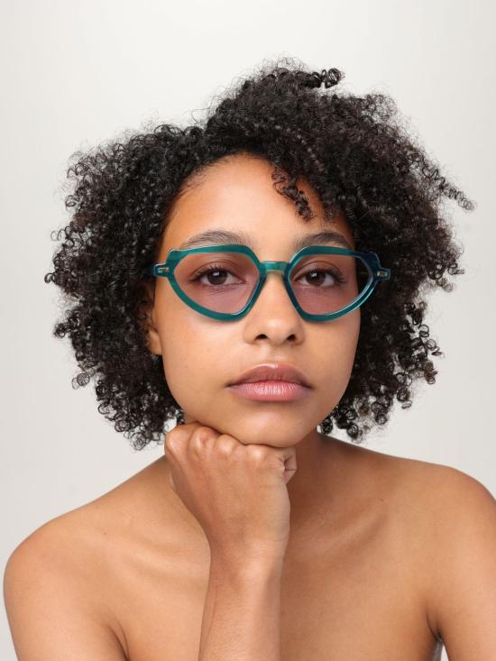 25FW 키메 선글라스 HARMONY4 GREEN TRASPARENT Green - KYME