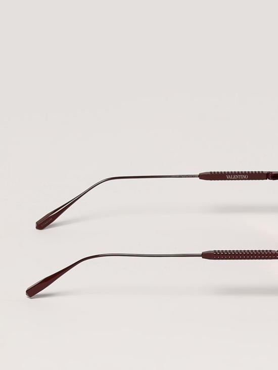 25SS 발렌티노 가라바니 선글라스 V STUD VLS 122B BDX Burgundy - VALENTINO GARAVANI