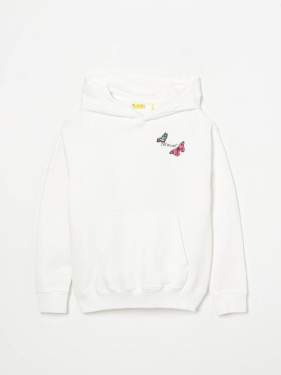 25SS [키즈] 오프화이트 풀오버 OGBB002S25FLE005 0110 White