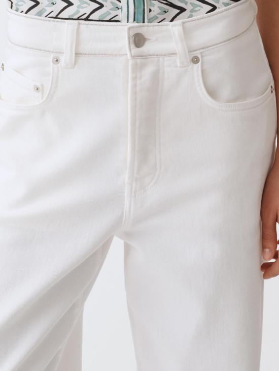 25SS 파비아나 필리피 데님 팬츠 PAD275F357L370 VR1 White - FABIANA FILIPPI