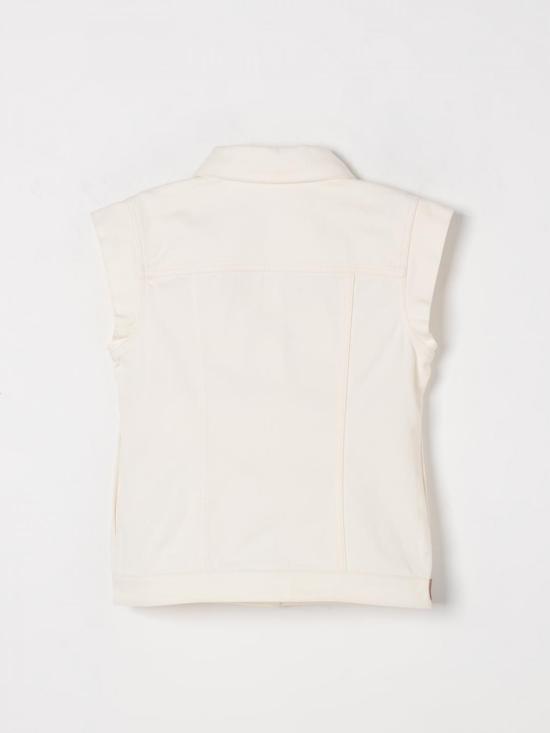 25FW [키즈] 끌로에 캐주얼 자켓 C20600 117 White - CHLOE