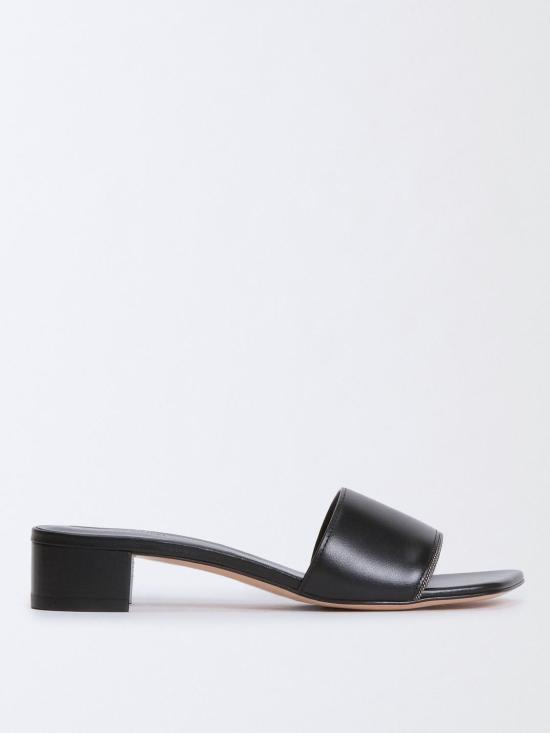 25SS 파비아나 필리피 뮬/슬리퍼 ASD275A872L412 825 Black