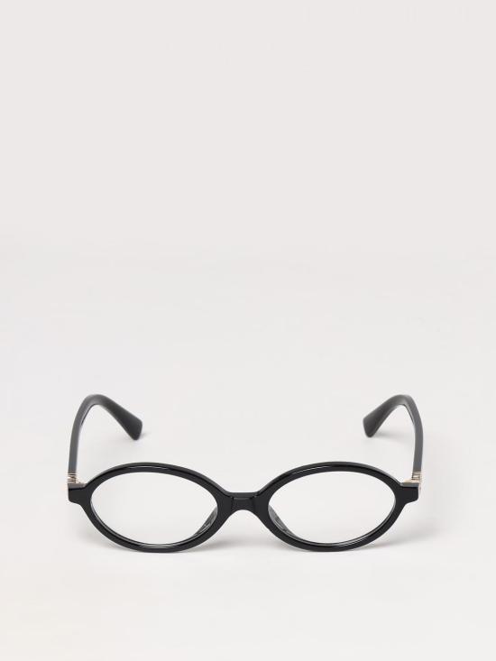 25FW 미우미우 안경 01XV 1AB1O1 Black - MIU MIU
