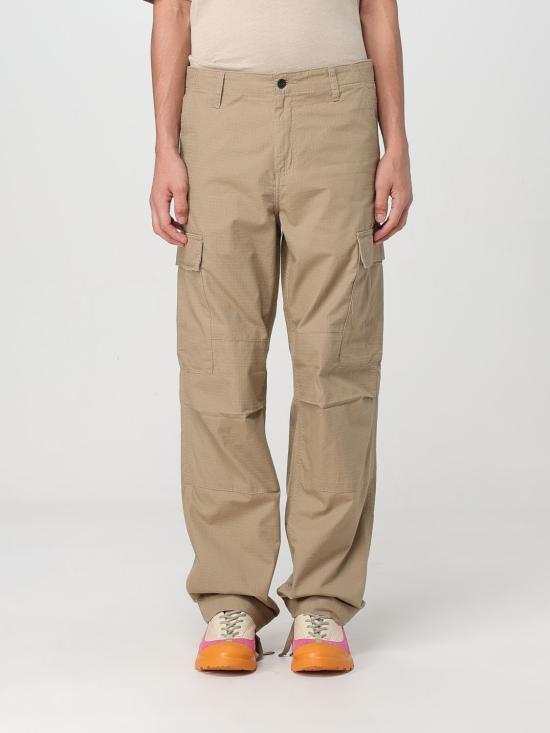 25SS 칼하트 WIP 콜룸비아 립스탑 레귤러 카고 팬츠 I032467 8Y0232 Camel