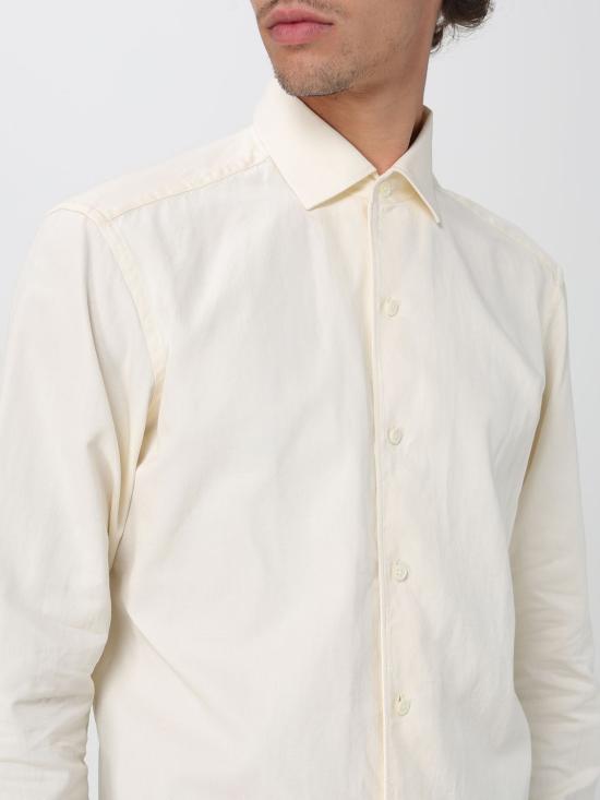 25SS 에르메네질도제냐 긴팔 셔츠 RUFX22A9SRO10 02G White - ERMENEGILDO ZEGNA