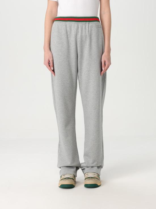 25FW 구찌 웹 조거 팬츠 813653XJG09 1056 Grey