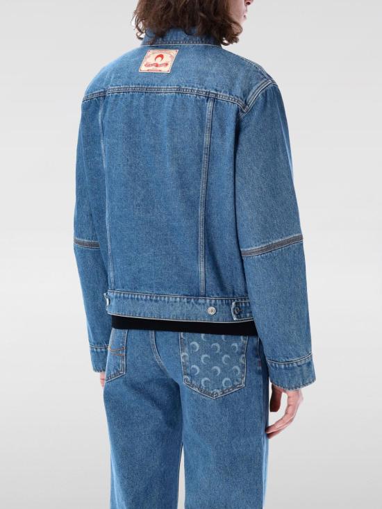 25SS 마린세르 데님 자켓 MJA063ACDEN0002 BL05 Blue - MARINE SERRE