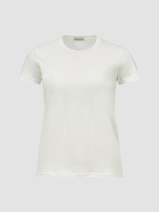 25FW 몽클레어 반팔 티셔츠 K10938C73200V8058 033 White