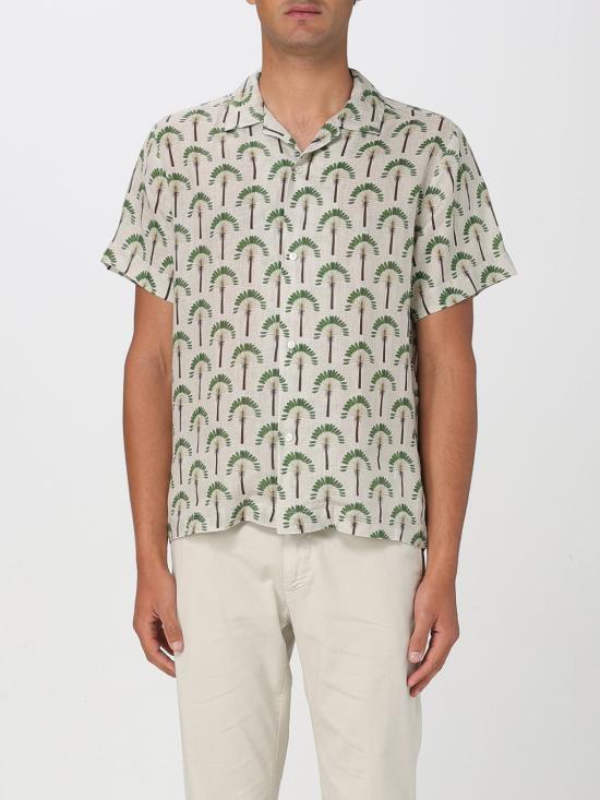 25SS 페닌슐라 반팔 셔츠 TROPICANA V7 Yellow Cream