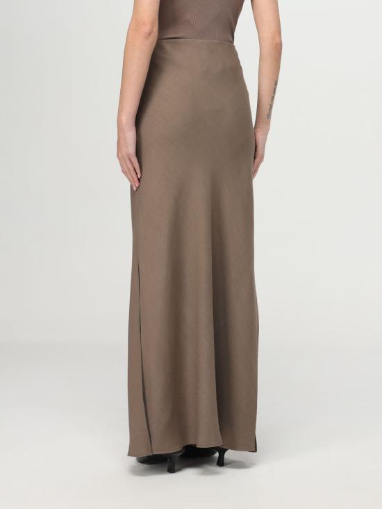 25FW 브루넬로 쿠치넬리 스커트 MH126G3396 C2925 Brown - BRUNELLO CUCINELLI