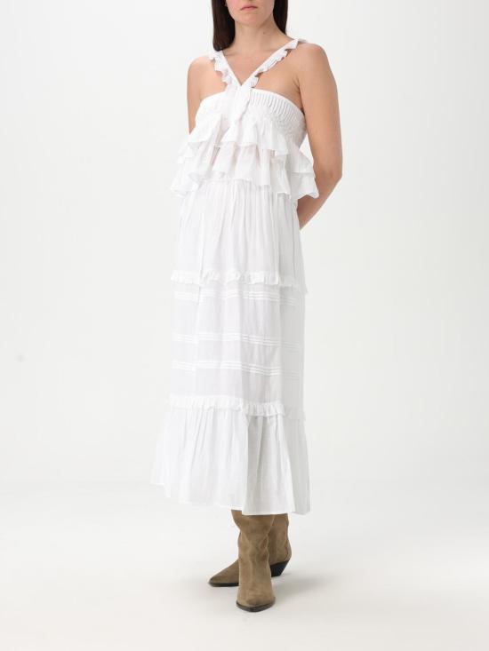 25SS 이자벨마랑에뚜왈 민소매 티셔츠 HT0602FAB3J04E 20WH White - ISABEL MARANT ETOILE