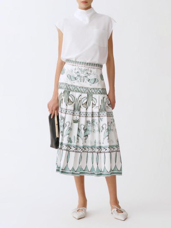 25SS 파비아나 필리피 민소매 티셔츠 TPD275F735D650 21 White - FABIANA FILIPPI