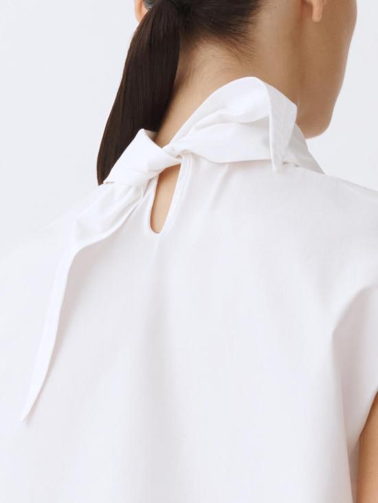 25SS 파비아나 필리피 민소매 티셔츠 TPD275F735D650 21 White - FABIANA FILIPPI