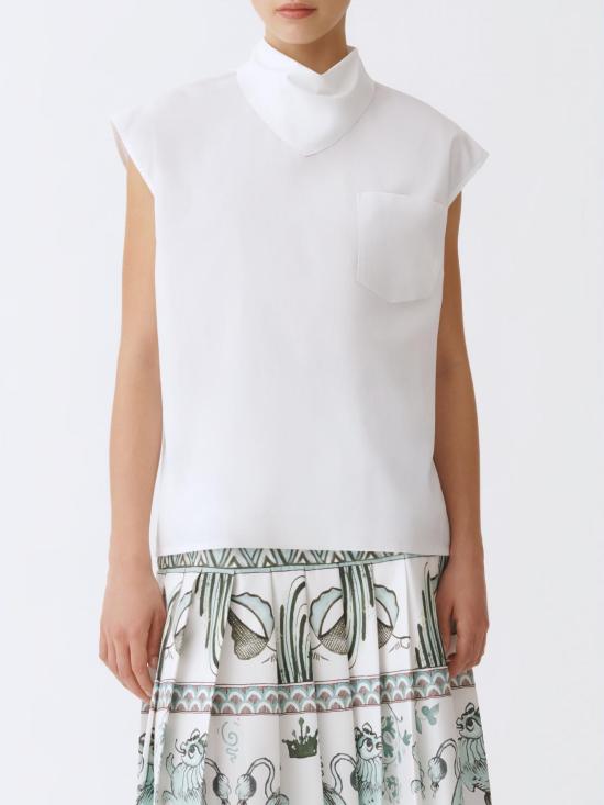 25SS 파비아나 필리피 민소매 티셔츠 TPD275F735D650 21 White