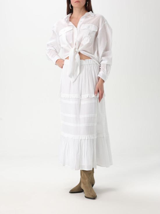 25SS 이자벨마랑에뚜왈 스커트 JU0239FBB3J04E 20WH White - ISABEL MARANT ETOILE