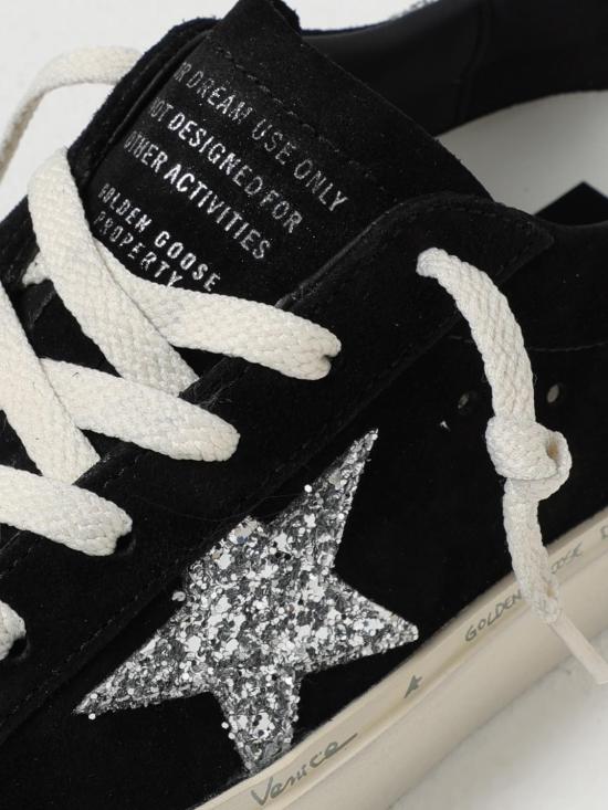 25FW 골든구스 뮬/슬리퍼 GWF00118F00638990179 Black - GOLDEN GOOSE