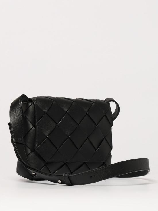 25SS 보테가베네타 크로스백 795637V56A1 8803 Black - BOTTEGA VENETA