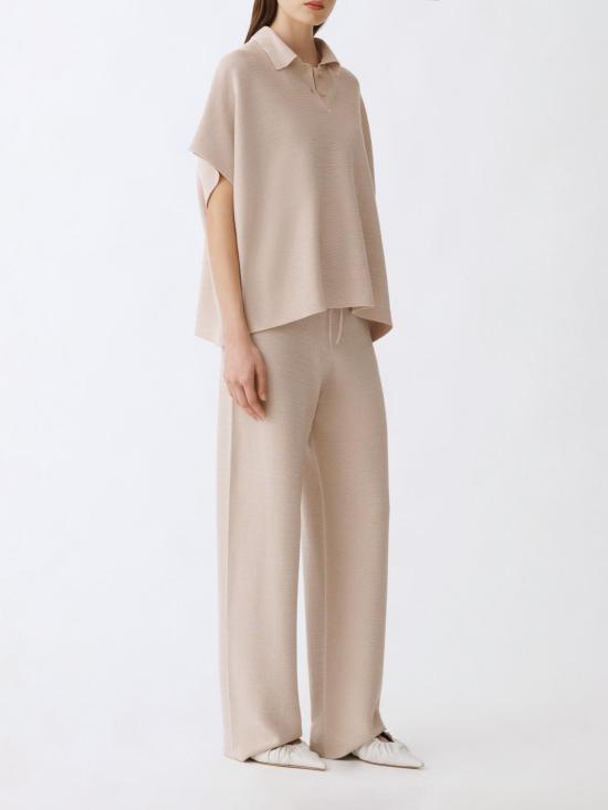 25FW 파비아나 필리피 스트레이트 팬츠 PAD265F425L233 1261 Sand - FABIANA FILIPPI