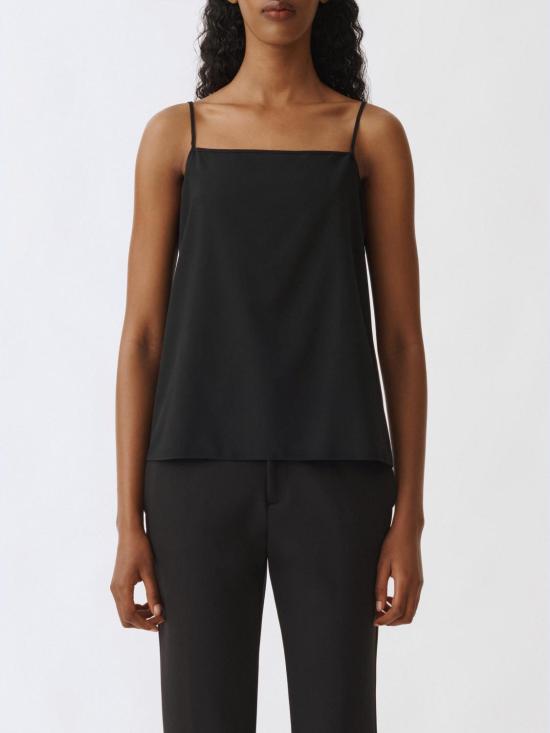 25SS 파비아나 필리피 민소매 티셔츠 TPD265F630L221 825 Black