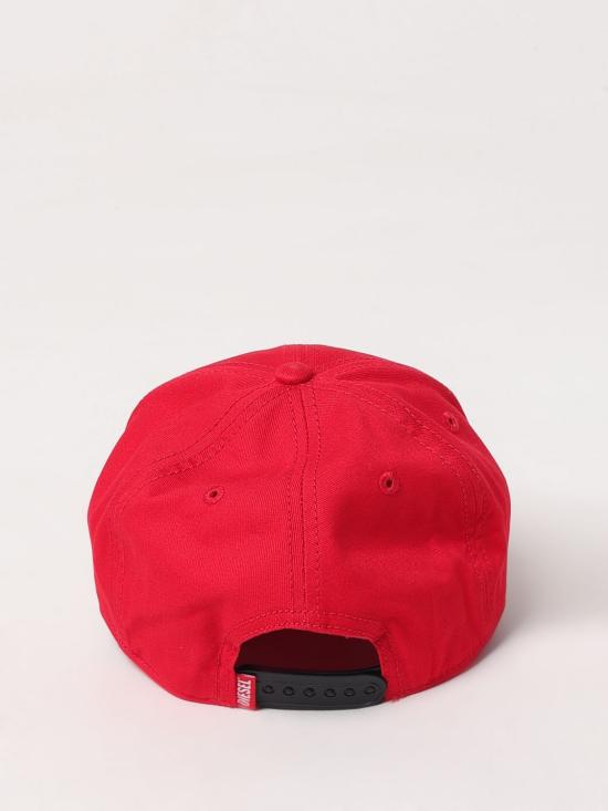 25FW [키즈] 디젤 모자 J02127KXA77 K457 Red - DIESEL