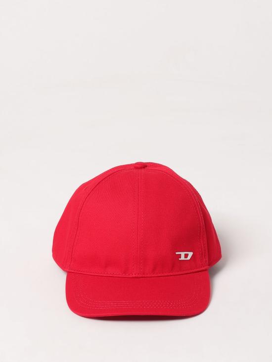 25FW [키즈] 디젤 모자 J02127KXA77 K457 Red - DIESEL