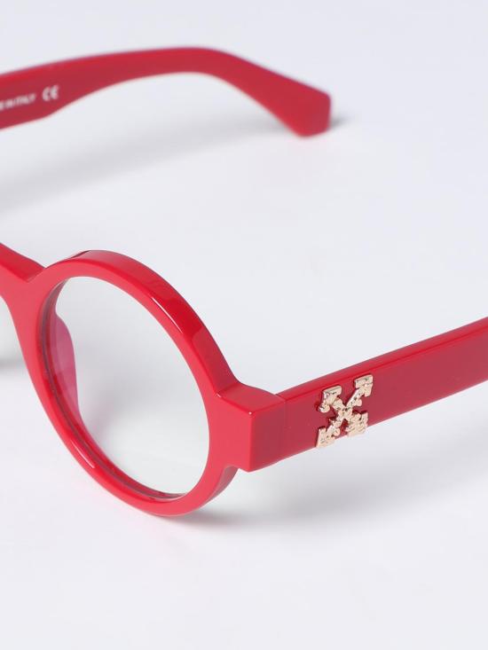 25FW 오프화이트 안경 OPTICAL STYLE 3 Red - OFF WHITE