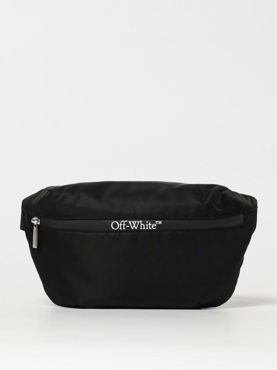 25SS 오프화이트 벨트백 OMNO037C99FAB001 1000 Black