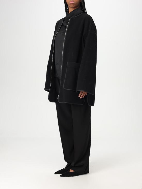 25SS 토템 자켓 251WRO4262FB0039 001 Black - TOTEME