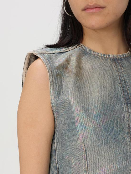 25SS 아크네 스튜디오 숏 원피스 A20780 AUZ Blue - ACNE STUDIOS