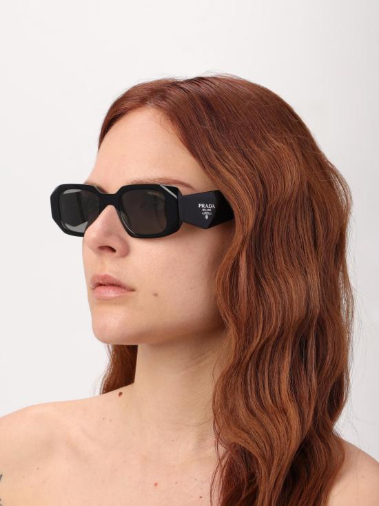  프라다 선글라스 17WS SOLE 1AB07Z Black - PRADA