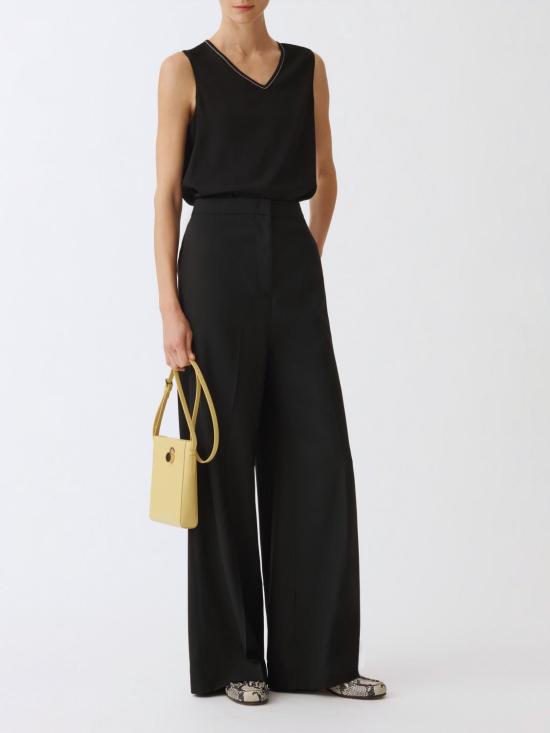 25SS 파비아나 필리피 팬츠 PAD265F307D620 825 Black - FABIANA FILIPPI