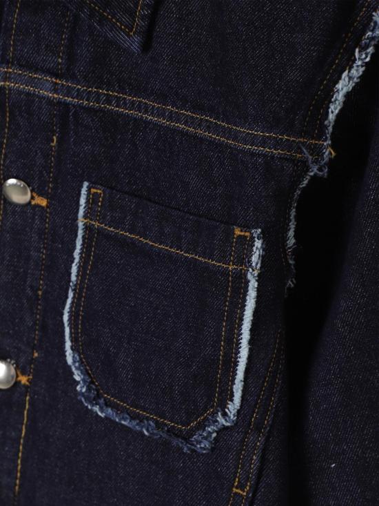 25SS [키즈] 마르니 캐주얼 자켓 M01359M00UU 0M01 Denim - MARNI