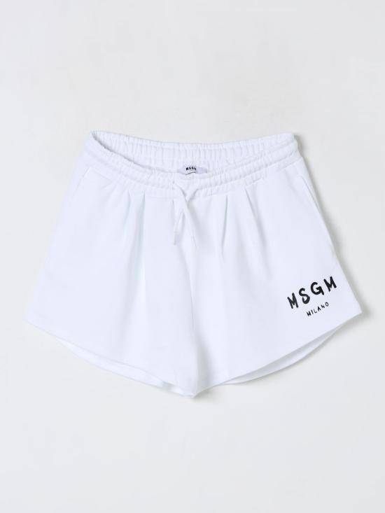 25FW [키즈] 엠에스지엠 쇼츠/버뮤다 S5MSJGSH092 001 White