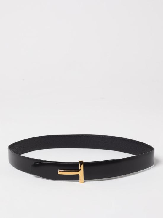 25SS 톰포드 레귤러 벨트 WB207LCL156G 1N001 Black - TOMFORD