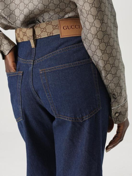 25SS 구찌 데님 팬츠 812603XDC73 4100 Blue - GUCCI