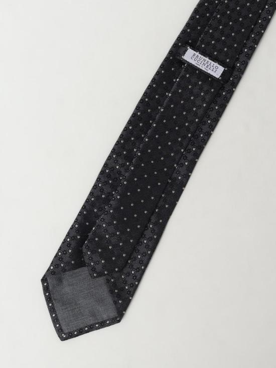 25SS 브루넬로 쿠치넬리 넥타이 MR8990018 C079 Lead - BRUNELLO CUCINELLI