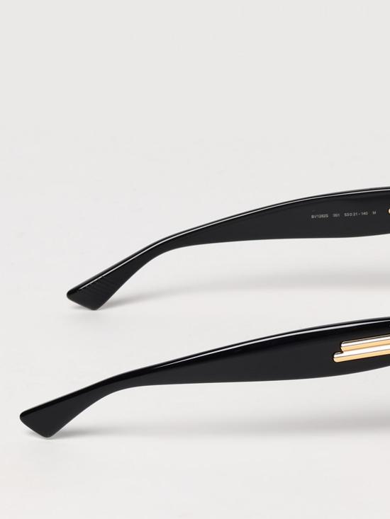 24FW 보테가베네타 선글라스 BV1282S 001 Black - BOTTEGA VENETA