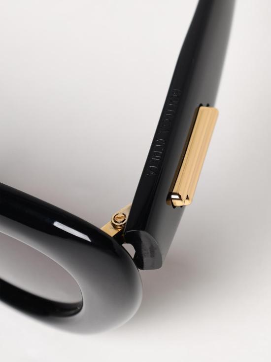 24FW 보테가베네타 선글라스 BV1282S 001 Black - BOTTEGA VENETA