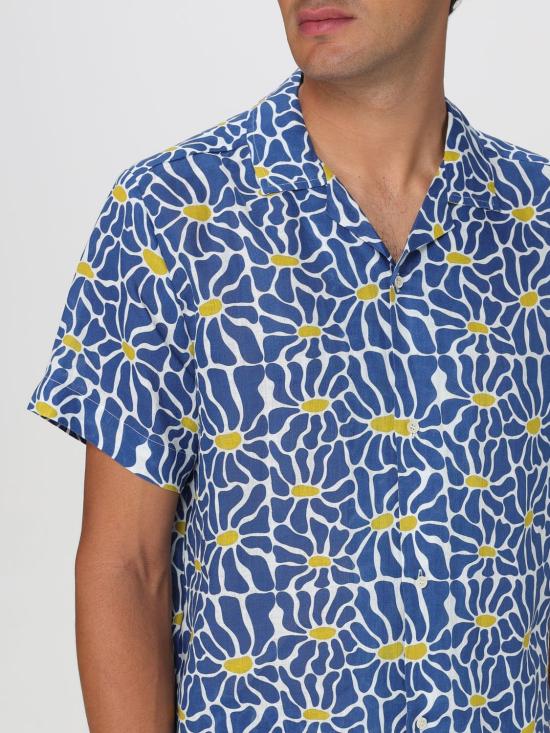 25SS 페닌슐라 반팔 셔츠 MONTEFIORE V1 Blue - PENINSULA