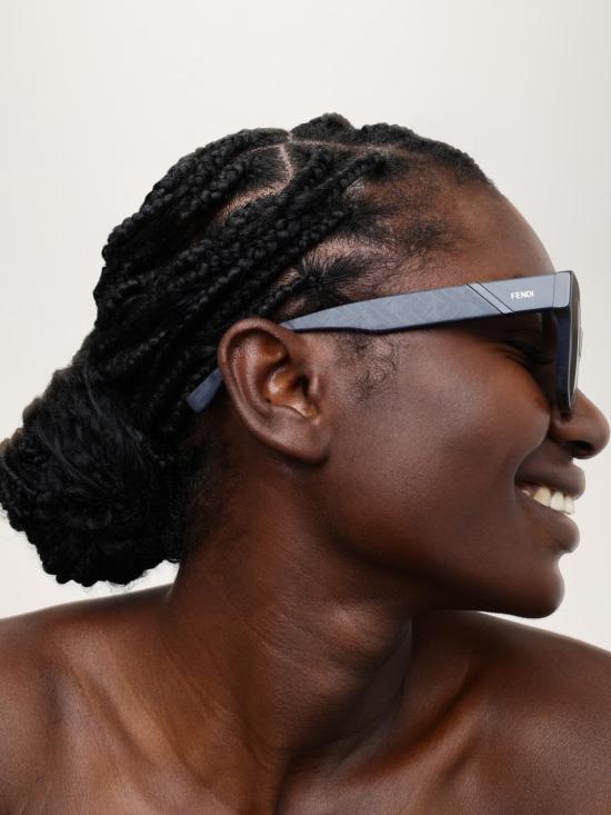 25FW 펜디 선글라스 FE40132I 90a Blue - FENDI