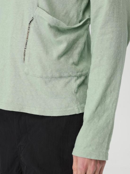 25SS 캐피탈 긴팔 티셔츠 EK1661LC MINT Green - KAPITAL